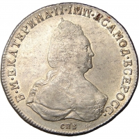 1 рубль 1796 года СПБ-TI-IC
