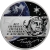 3 рубля 2011 года СПМД proof «50 лет первого полёта человека в космос»