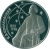 1 рубль 1987 года proof «130 лет со дня рождения основоположника отечественной космонавтики К. Э. Циолковского»