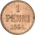 1 пенни 1864 года