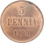 5 пенни 1908 года